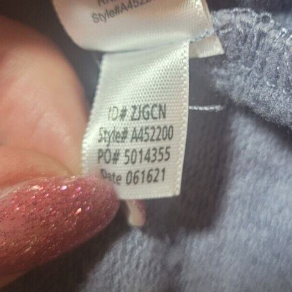 Koolaburra by UGG French Terry Hooded Cardigan • Blue • S • Cozy EUC - Picture 6 of 8